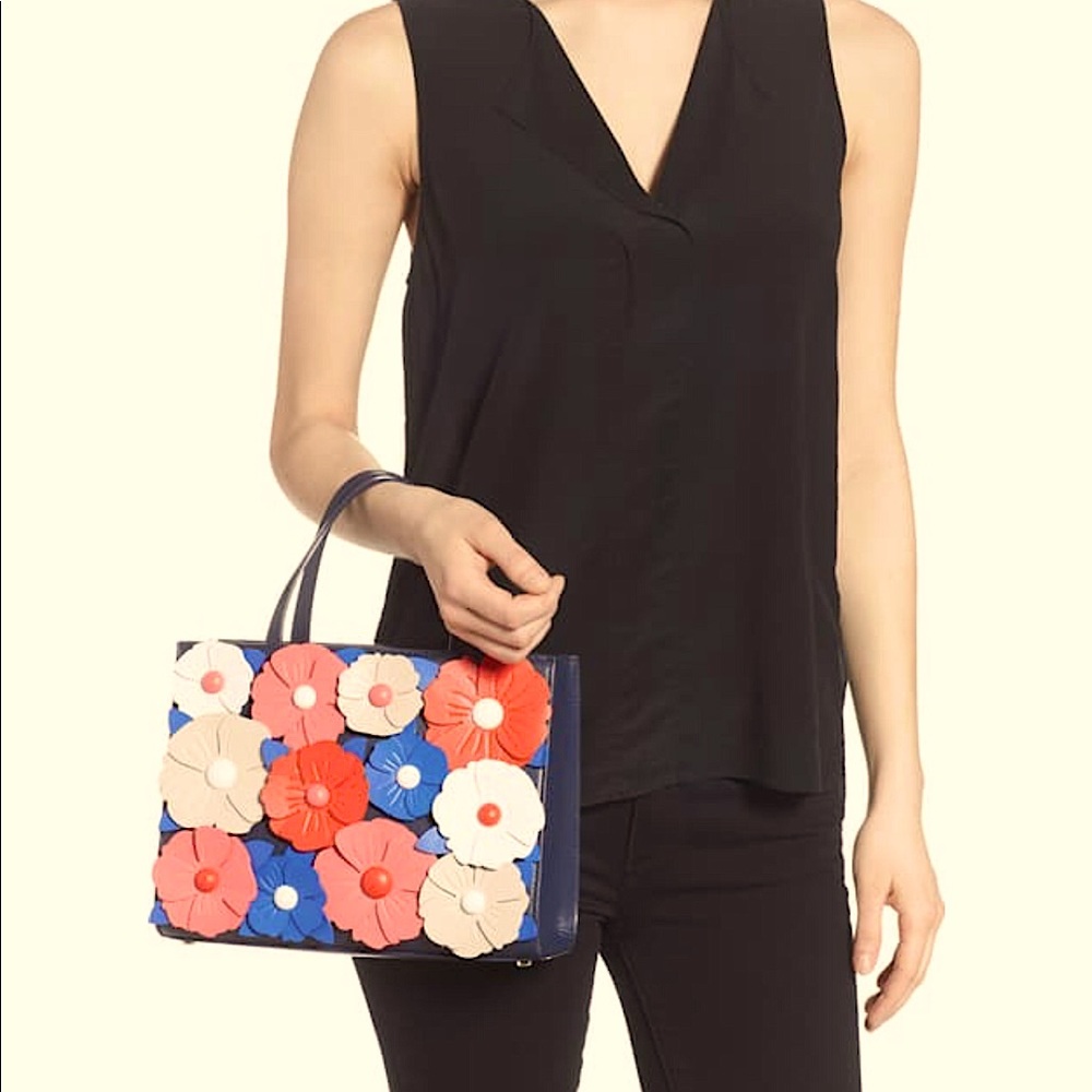 Kate Spade Madison Daisy Lane Sam Leather Bag